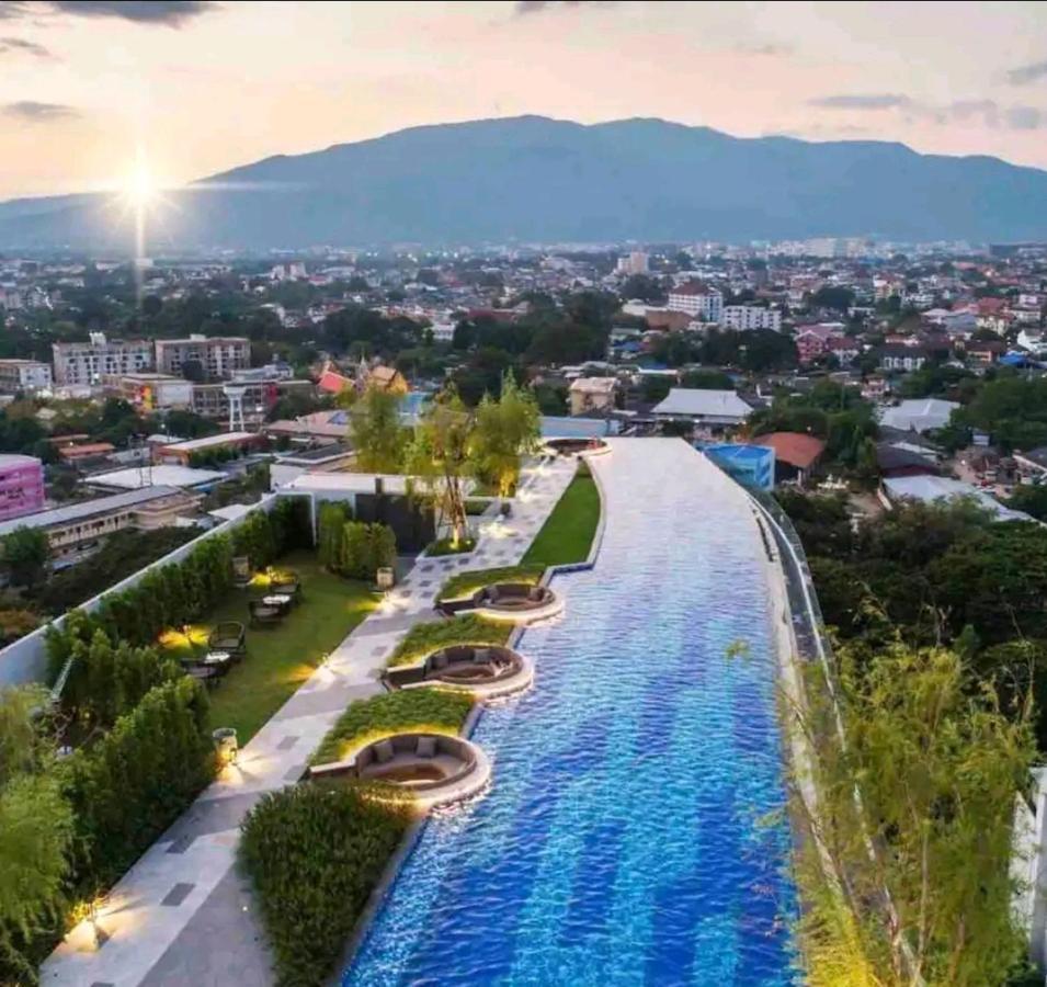 The Astra Sky River Chiangmai_Sky Pool_Old City Lejlighed Chiang Mai Eksteriør billede
